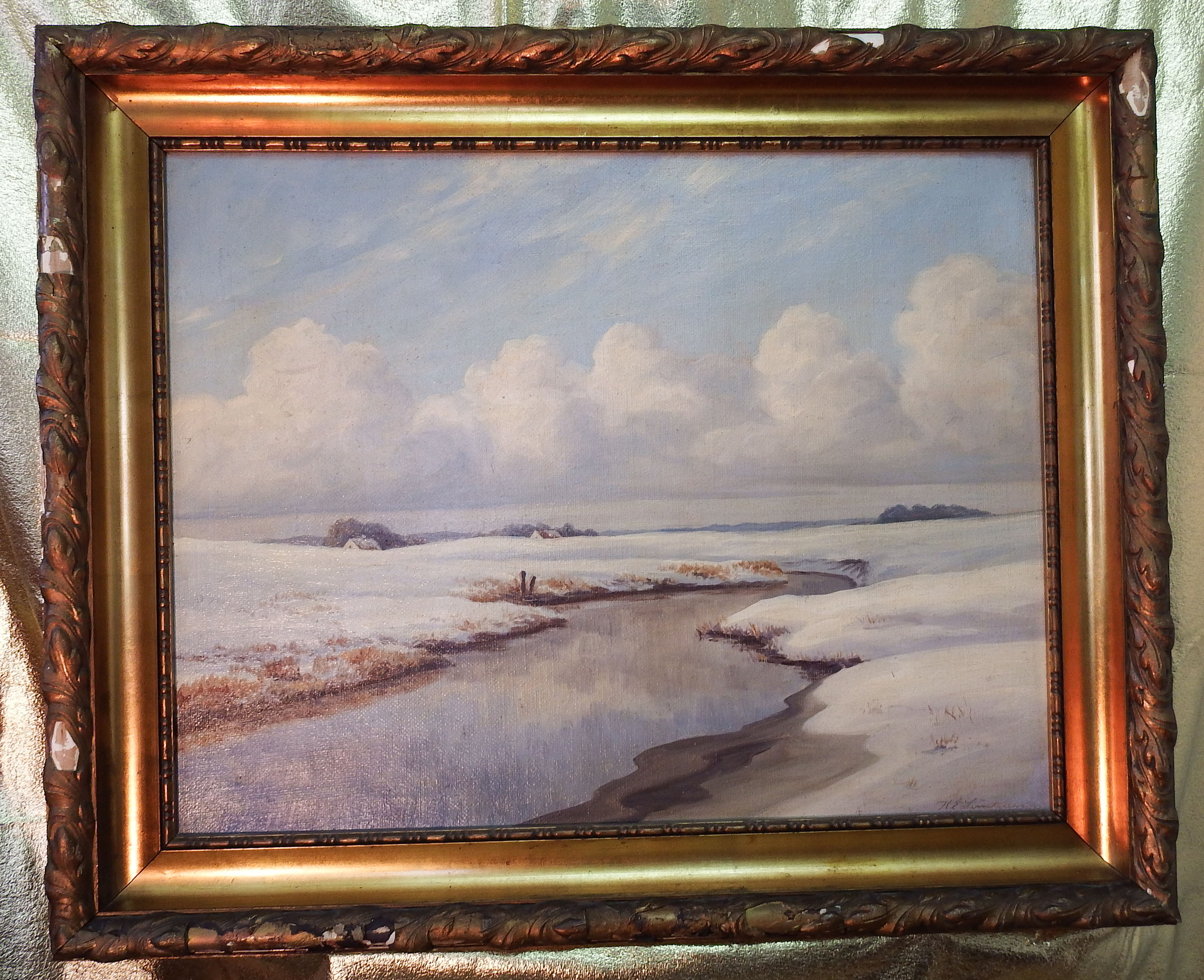 Zima – Najcenniejszy obraz – Karl Emil Lundgreen 1884