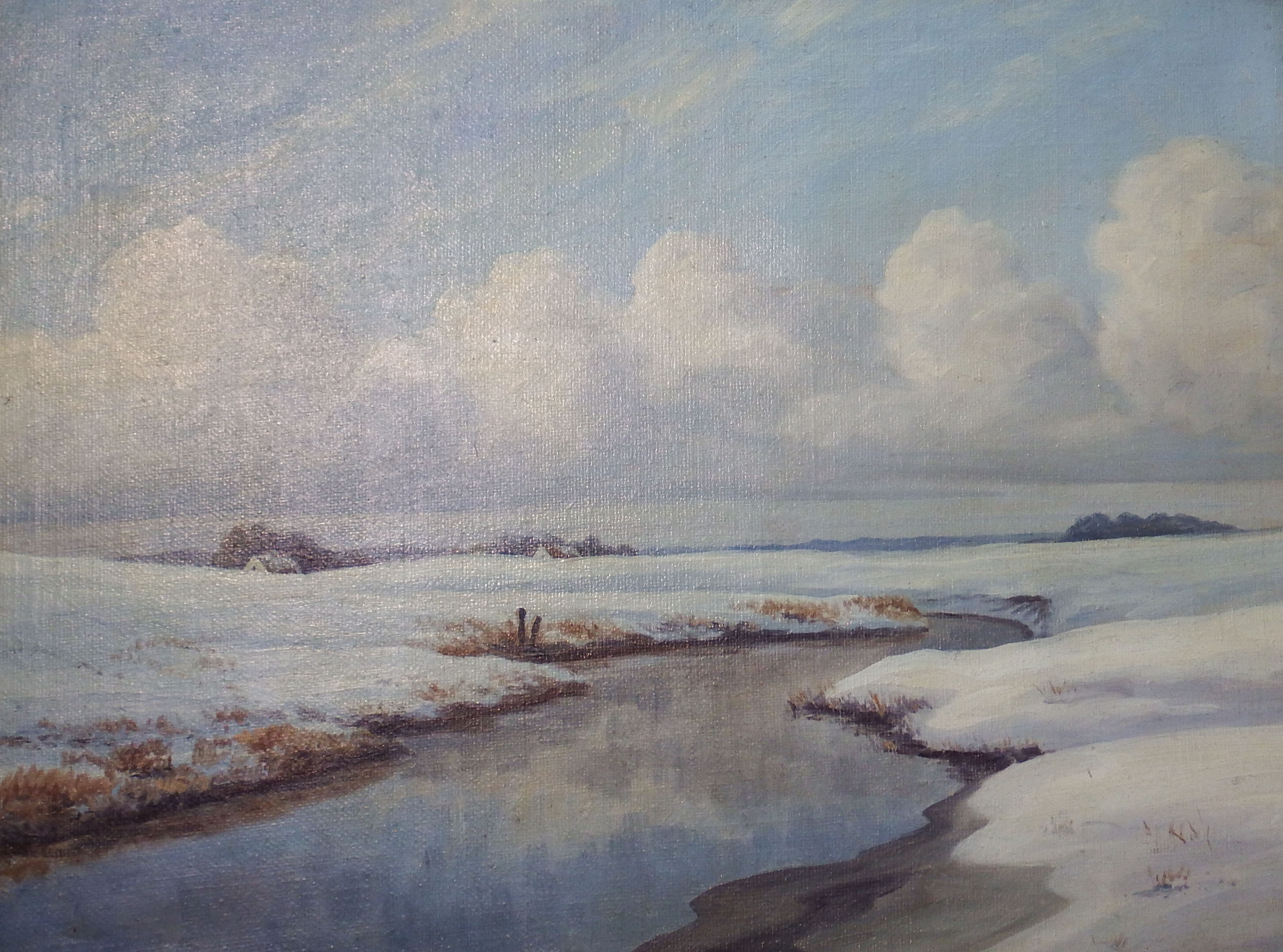 Zima – Najcenniejszy obraz – Karl Emil Lundgreen 1884 - najcenniejszy obraz